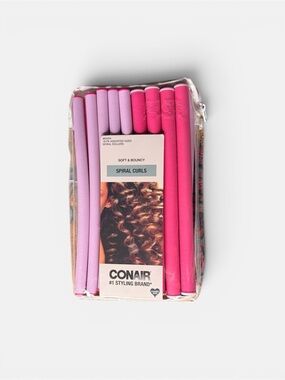 NEW Conair Spiral Curls Foam Hair Rollers